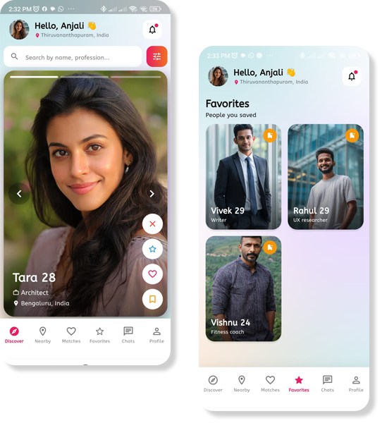 Mobile app preview